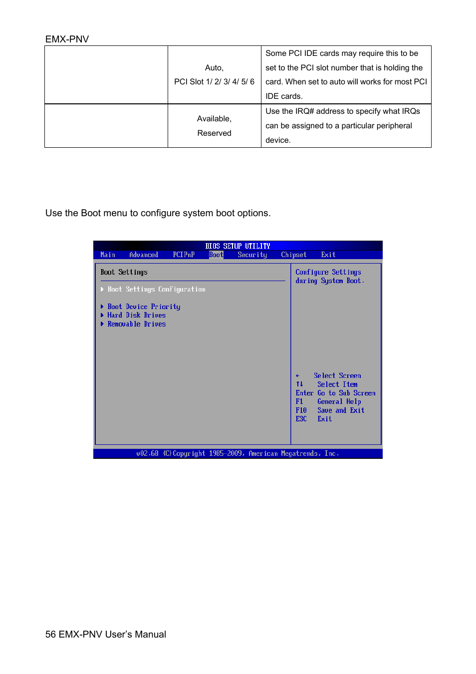 Avalue EMX-PNV User Manual | Page 56 / 71