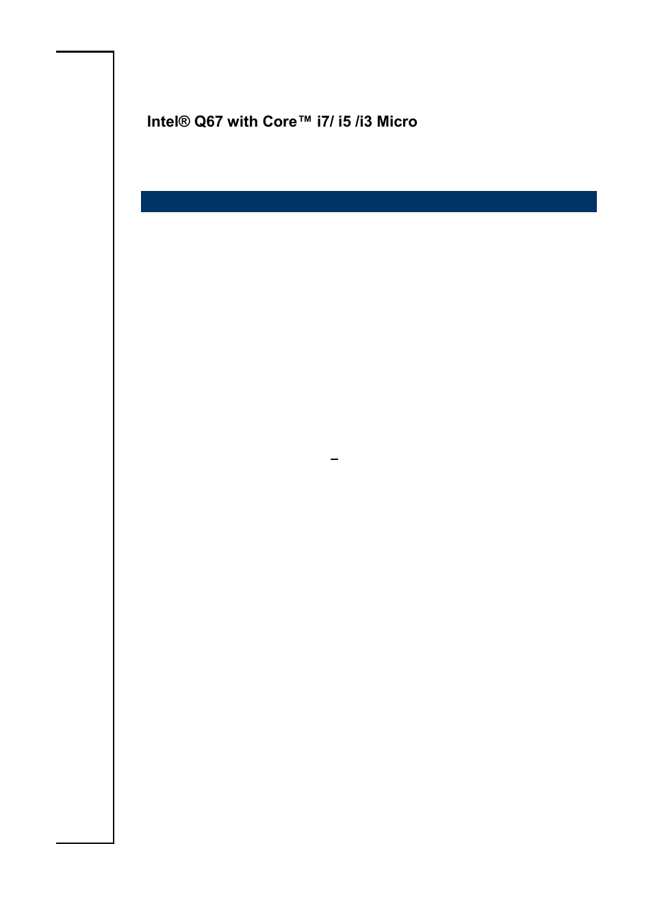 Avalue ERX-Q67 User Manual | 12 pages