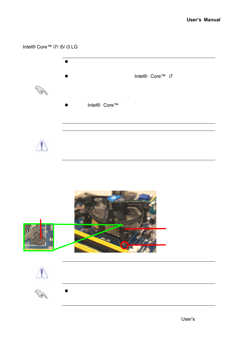 Installing the cpu heatsink and fan | Avalue ERX-Q67 User Manual | Page 25 / 93