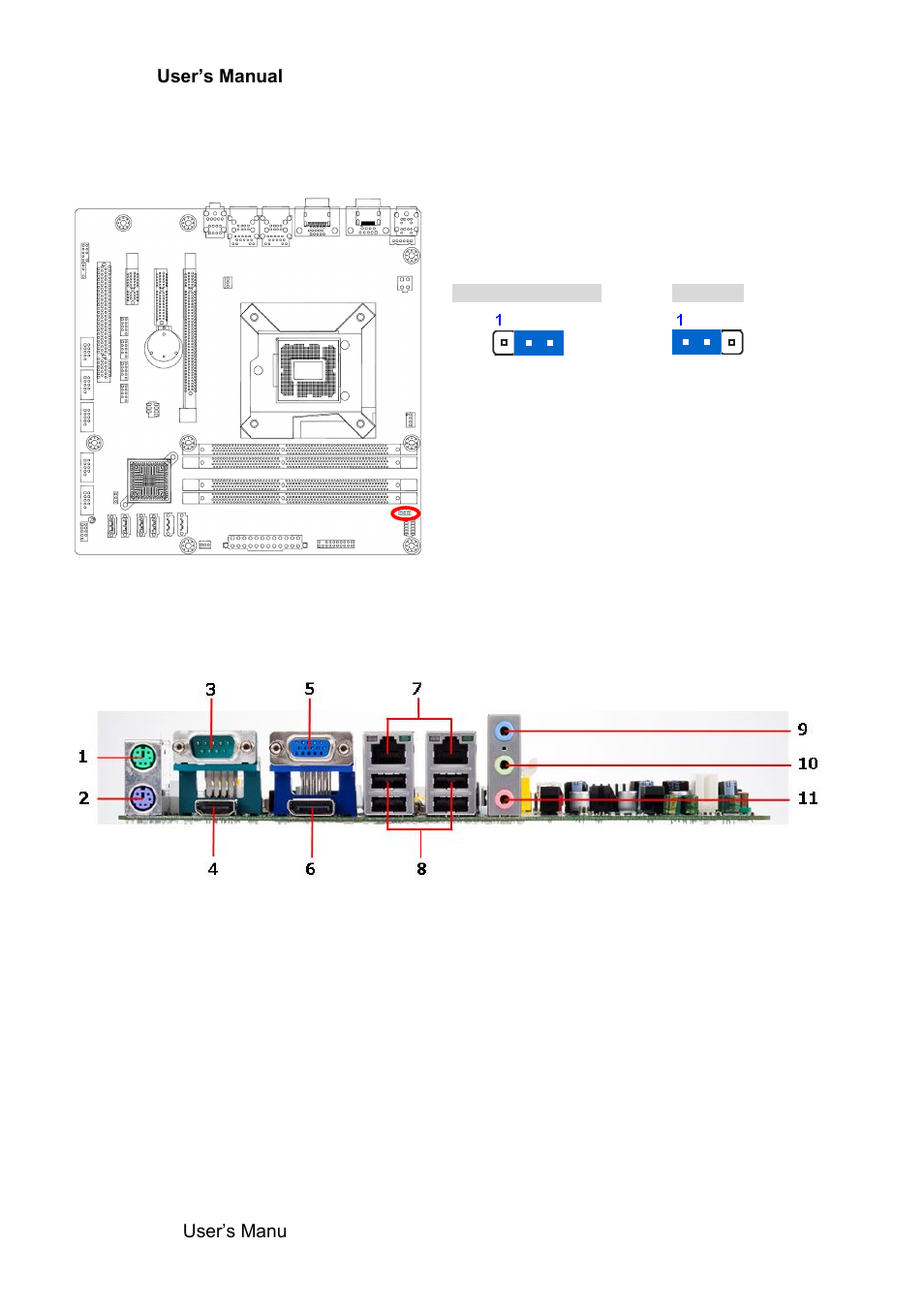 At/atx power mode select (pson1), Rear panel connectors | Avalue ERX-Q67 User Manual | Page 38 / 93