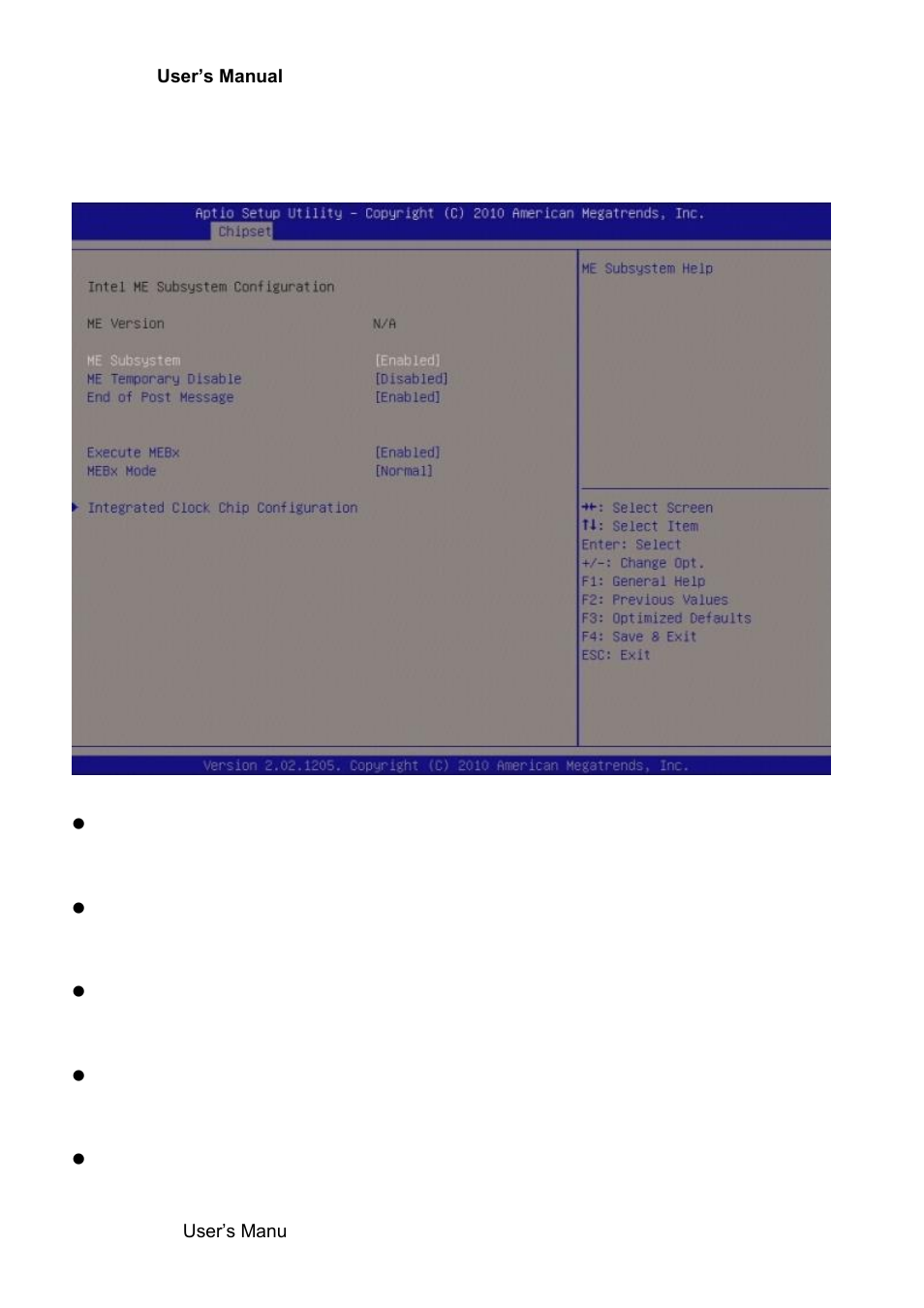 Me subsystem | Avalue ERX-Q67 User Manual | Page 88 / 93