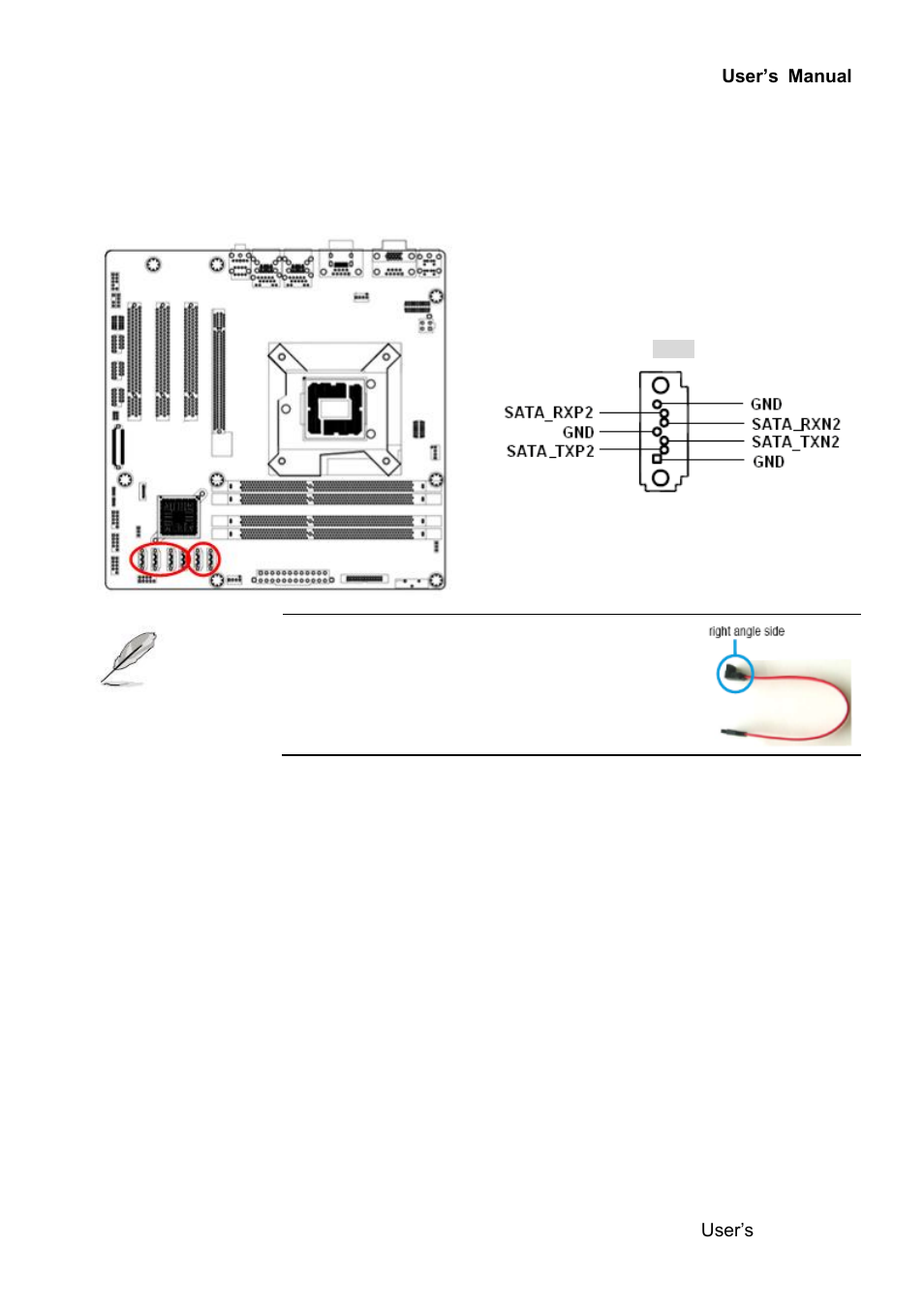 17 serial ata connector (sata1~2, sata3~6 ) | Avalue ERX-Q77 User Manual | Page 49 / 92