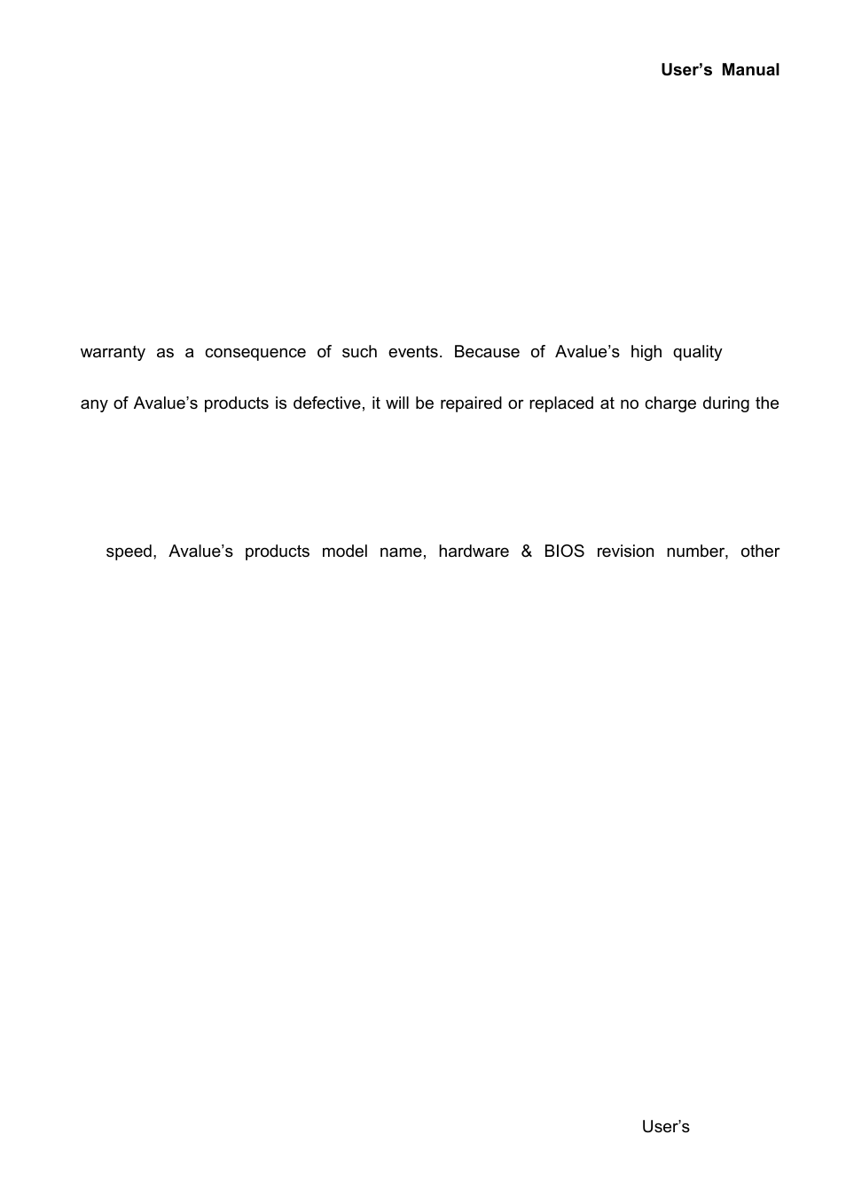 Avalue ERX-Q77 User Manual | Page 5 / 92