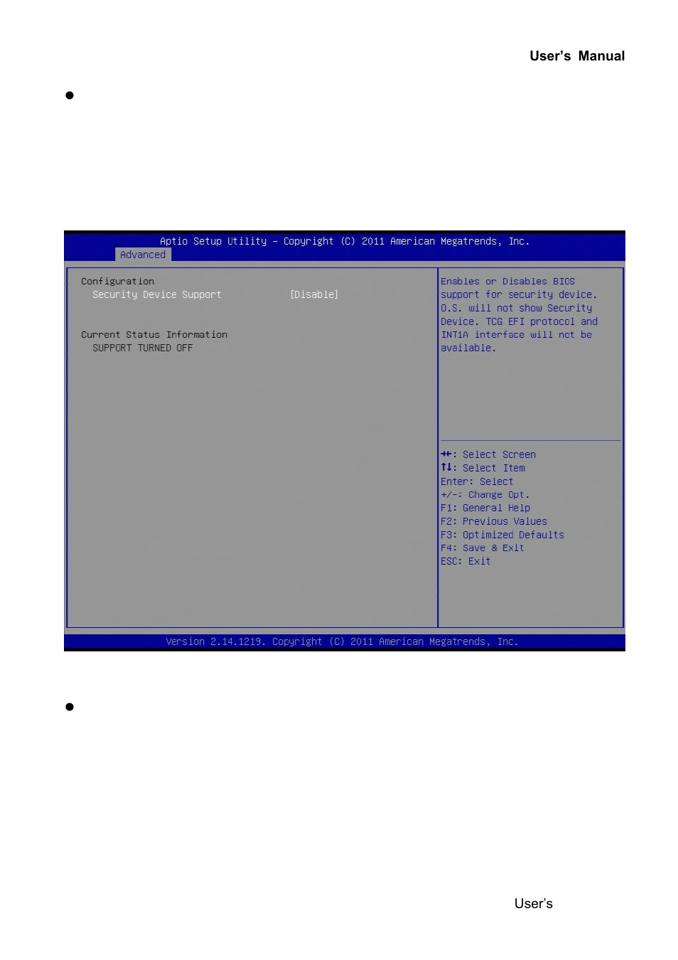 Trusted computing | Avalue ERX-Q77 User Manual | Page 61 / 92