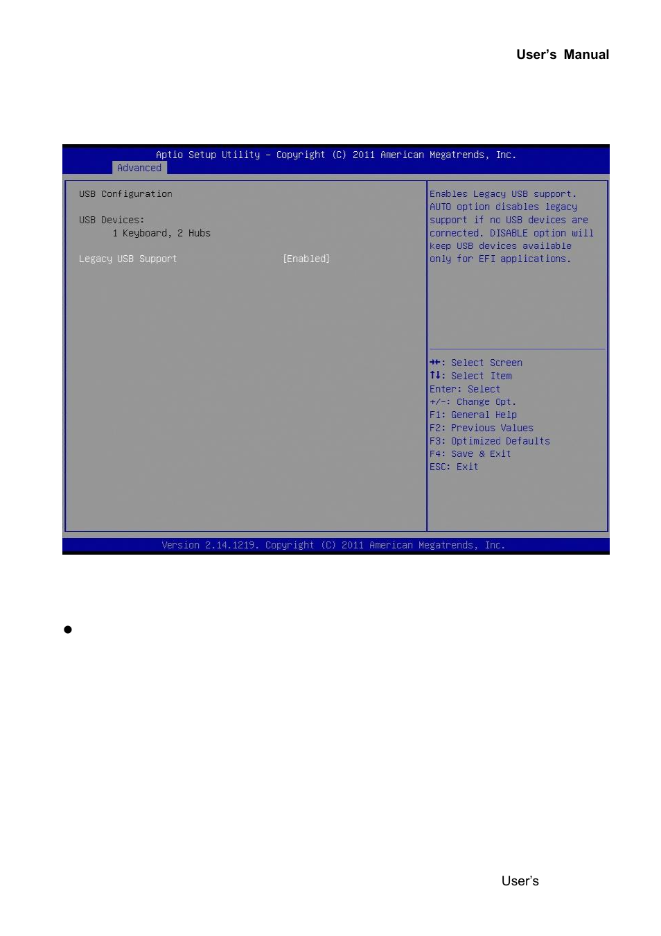Usb configuration | Avalue ERX-Q77 User Manual | Page 67 / 92