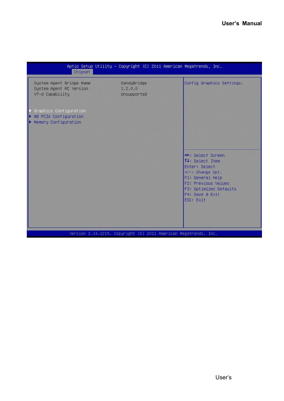 19 system agent (sa) configuration | Avalue ERX-Q77 User Manual | Page 85 / 92