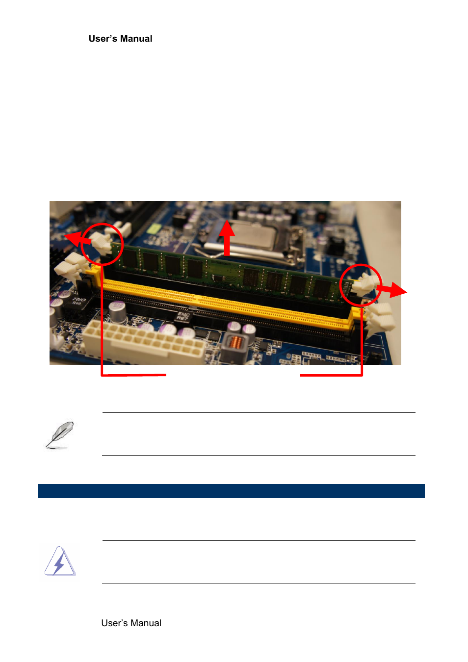 4 removing a dimm, Expansion card | Avalue EAX-Q87R User Manual | Page 28 / 82