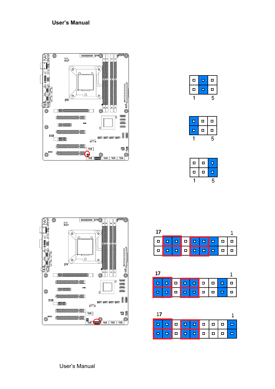 3 com2 ring-in/ +12v/ +5v select (jcompwr1), 4 set com2 rs-232/422/485 mode (jsetcom1) | Avalue EAX-Q87R User Manual | Page 32 / 82