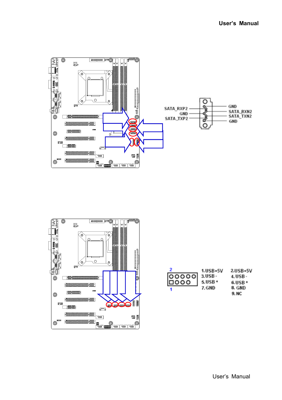 13 sata ports (sata1~6) | Avalue EAX-Q87R User Manual | Page 37 / 82