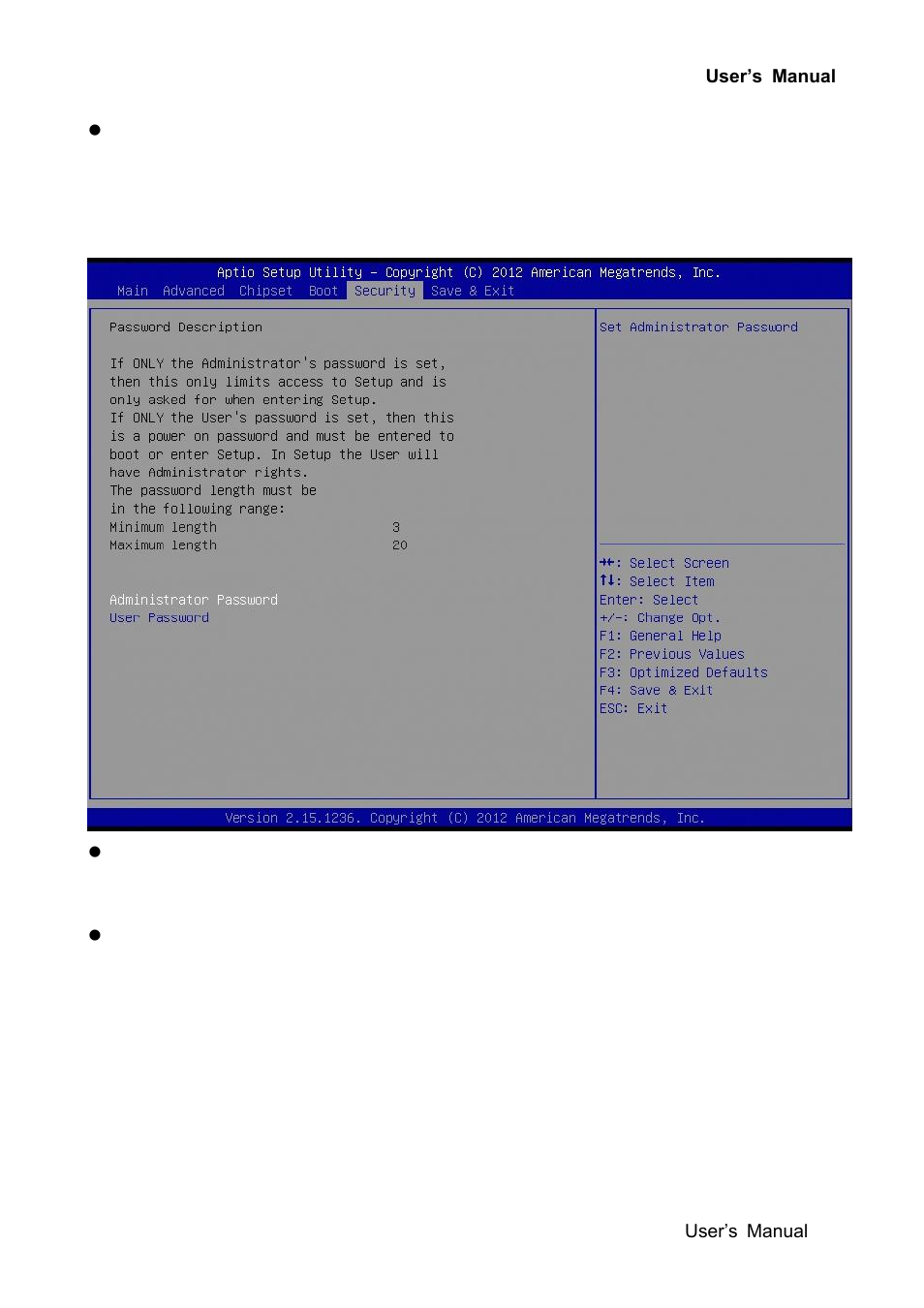 5 security | Avalue EAX-Q87R User Manual | Page 81 / 82