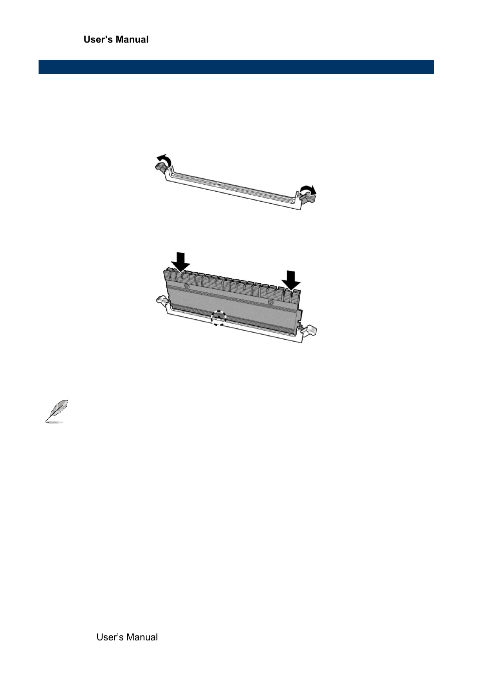 Installing a memory module | Avalue EAX-Q77 User Manual | Page 20 / 80