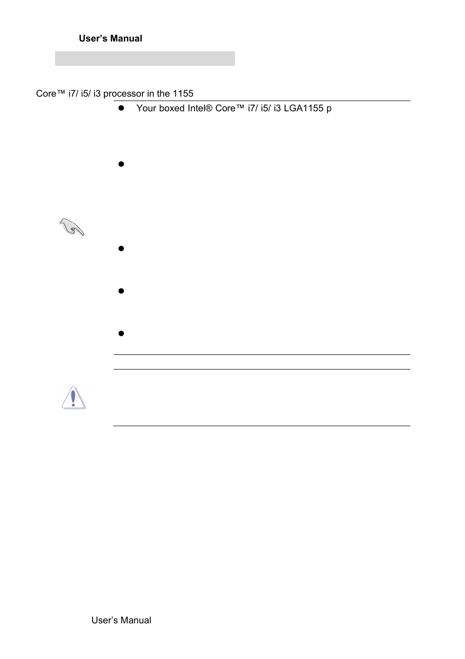 4 central processing unit (cpu) | Avalue EAX-Q67 User Manual | Page 22 / 81