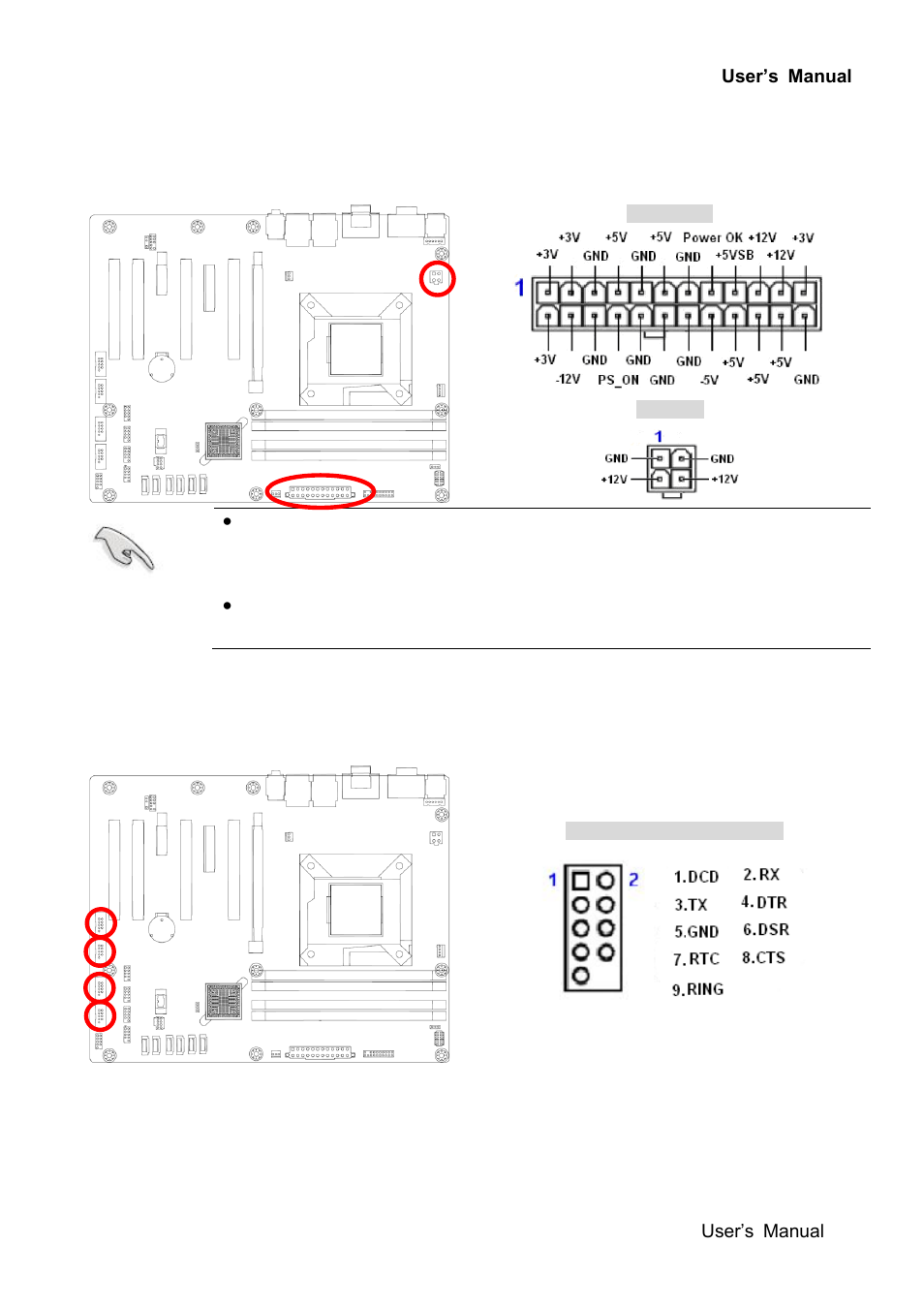 4 atx power connectors (eatxpwr1) | Avalue EAX-Q67 User Manual | Page 37 / 81