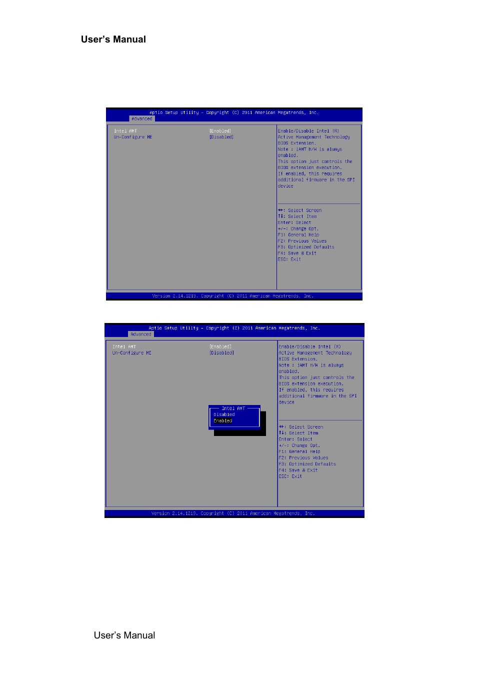 Avalue EAX-Q67 User Manual | Page 54 / 81