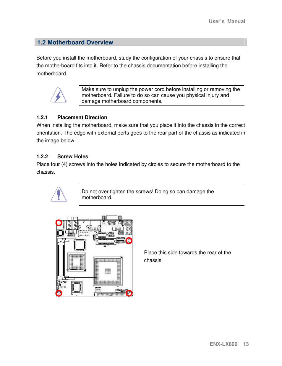 Avalue ENX-LX800 User Manual | Page 13 / 27