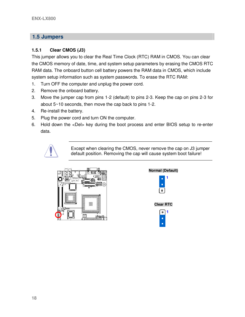 Avalue ENX-LX800 User Manual | Page 18 / 27