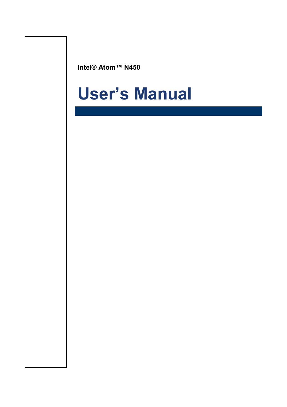 Avalue ENX-PNV User Manual | 58 pages