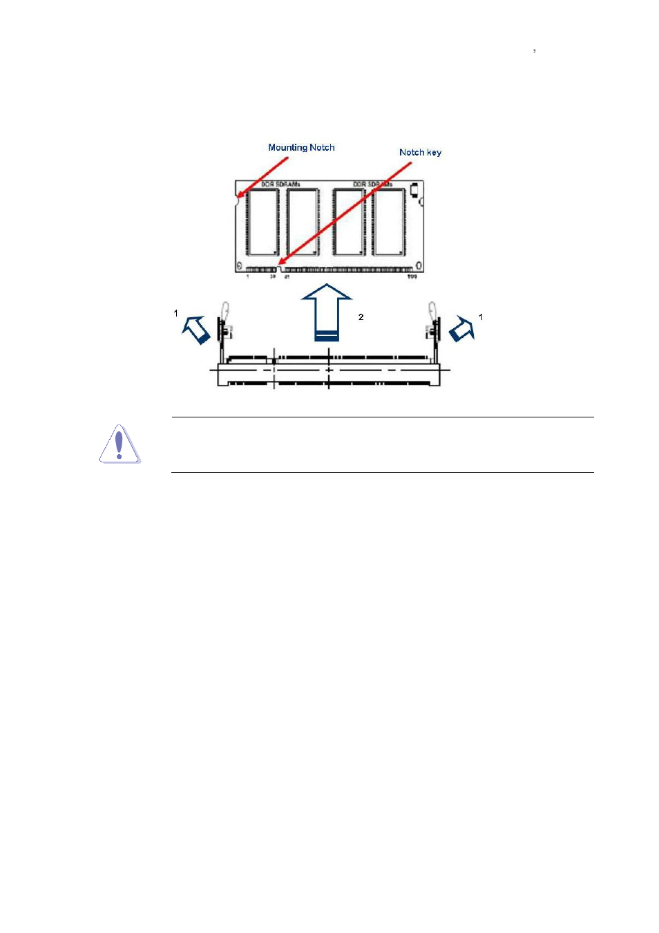 Removing a ddr2 dimm | Avalue ENX-PNV User Manual | Page 17 / 58