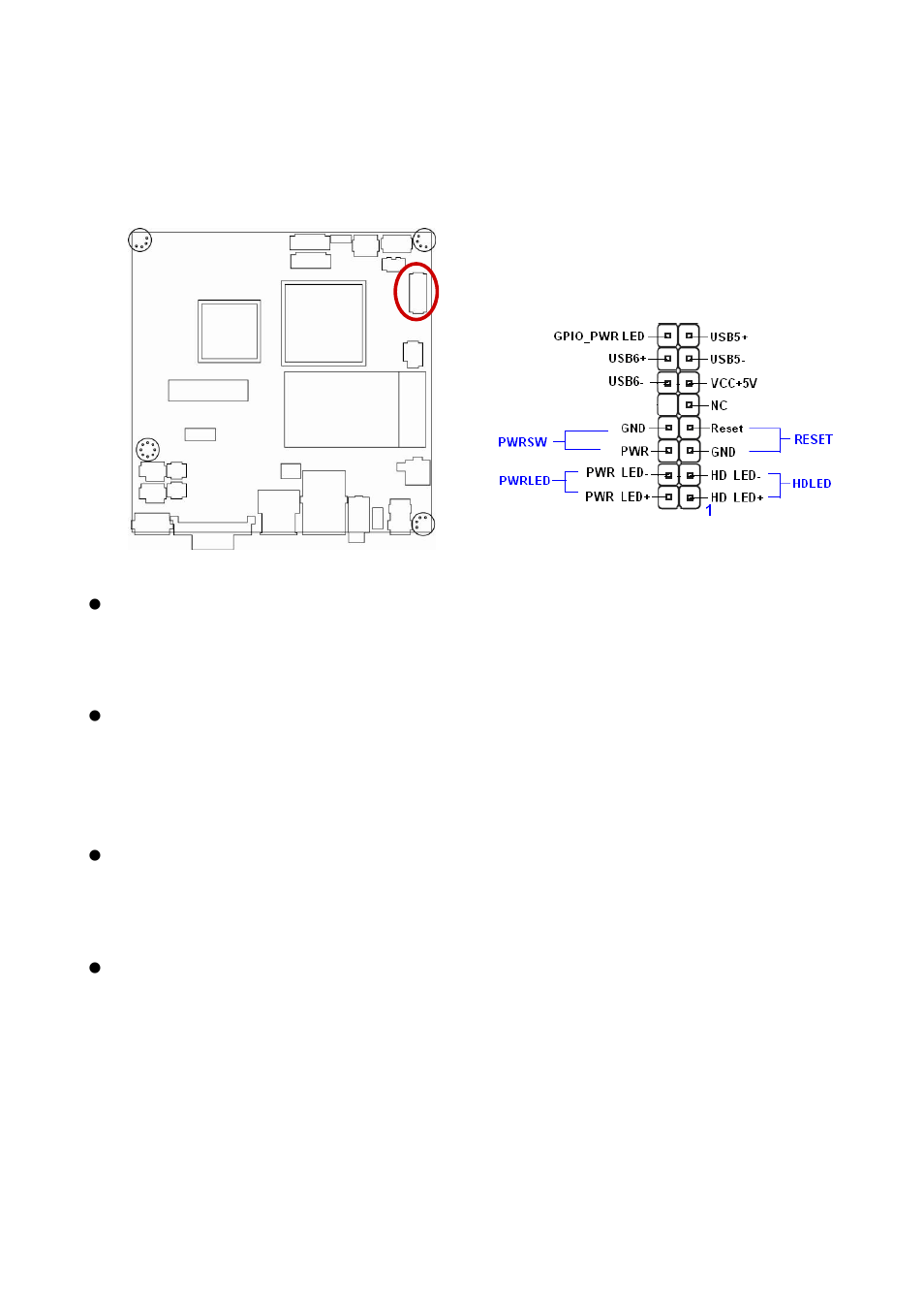 System panel connector (f_panel) | Avalue ENX-PNV User Manual | Page 24 / 58