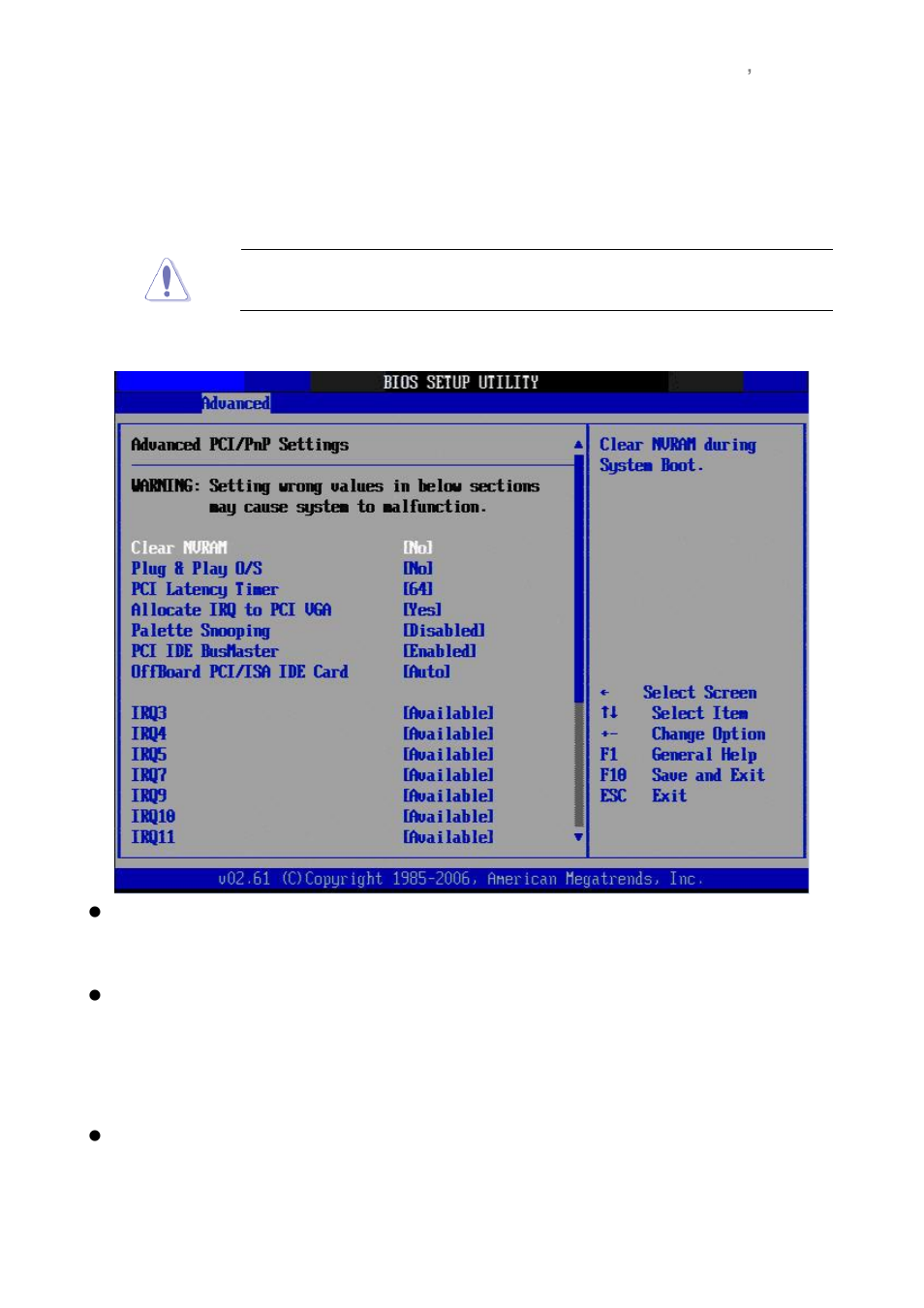 Pci pnp | Avalue ENX-PNV User Manual | Page 45 / 58