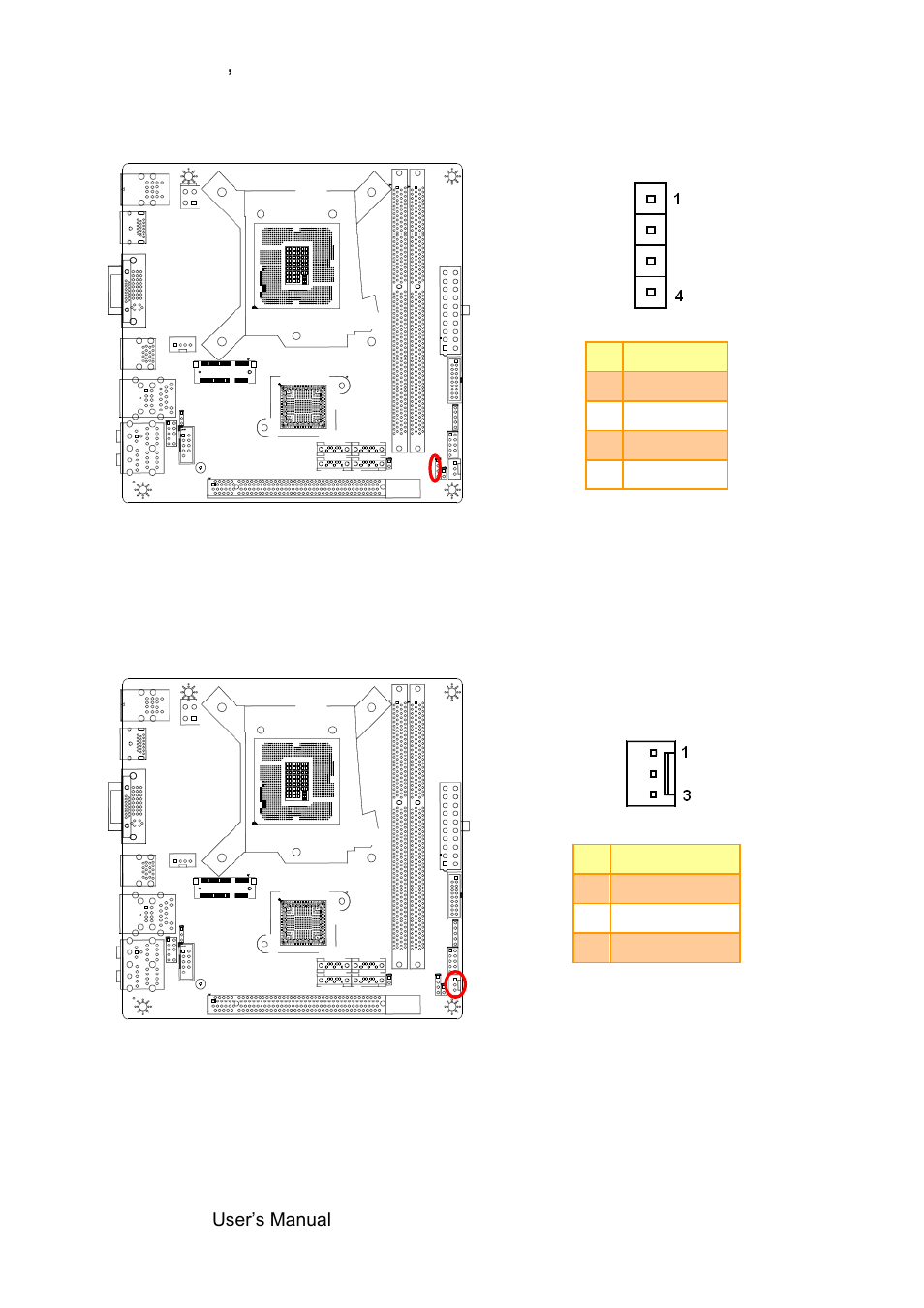 Speaker connector (speak), System fan connector (sfan) | Avalue SEMX-H81 User Manual | Page 22 / 55