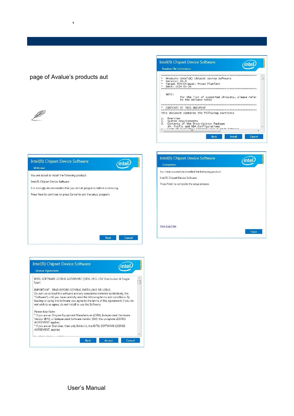 Install chipset driver | Avalue SEMX-H81 User Manual | Page 48 / 55