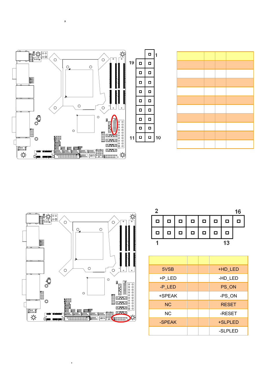 18 usb connector 3 - usb3.0 (f_usb3), 19 front panel switches (fpanel) | Avalue EMX-B75 User Manual | Page 26 / 66