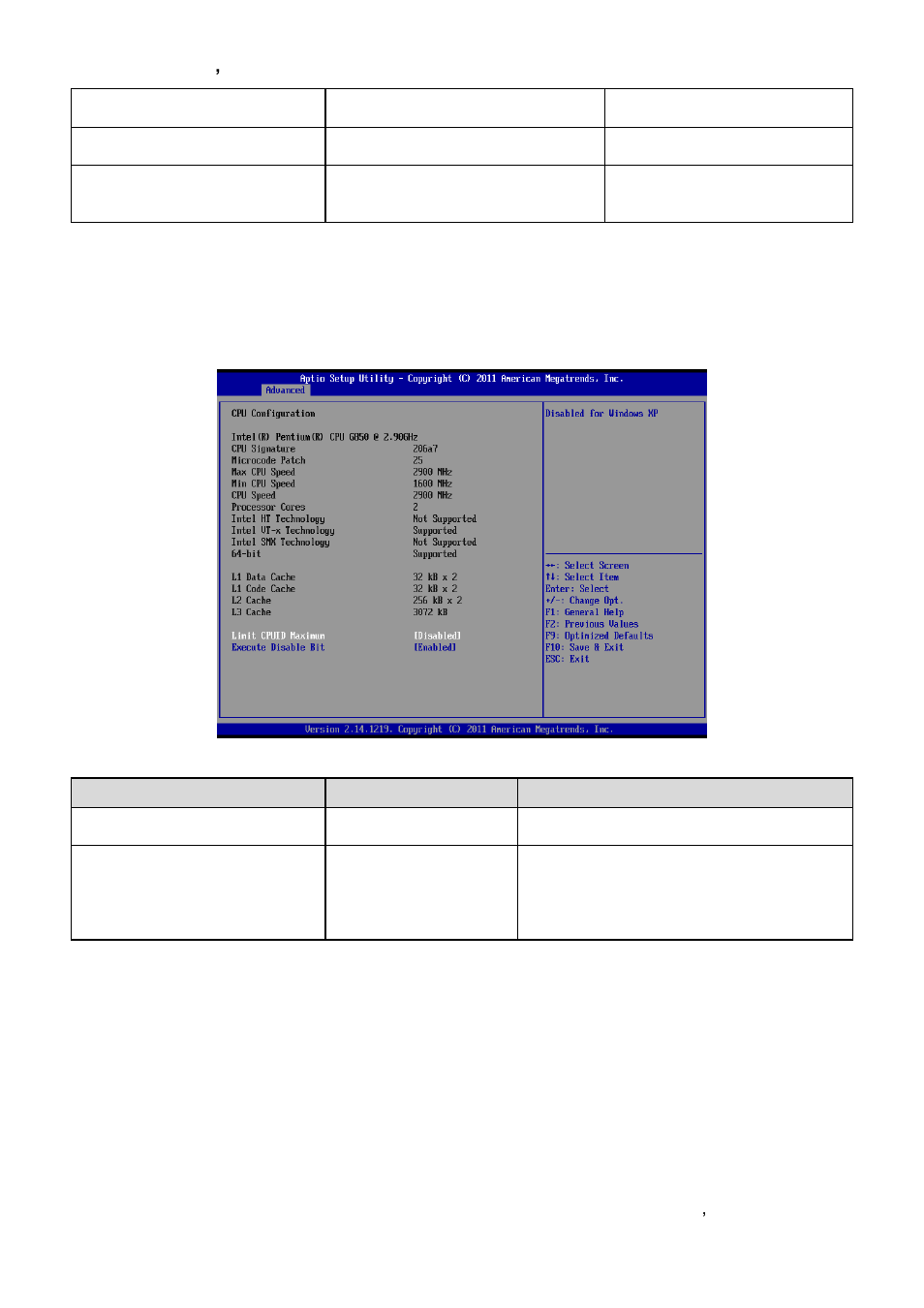 Cpu configuration | Avalue EMX-B75 User Manual | Page 35 / 66