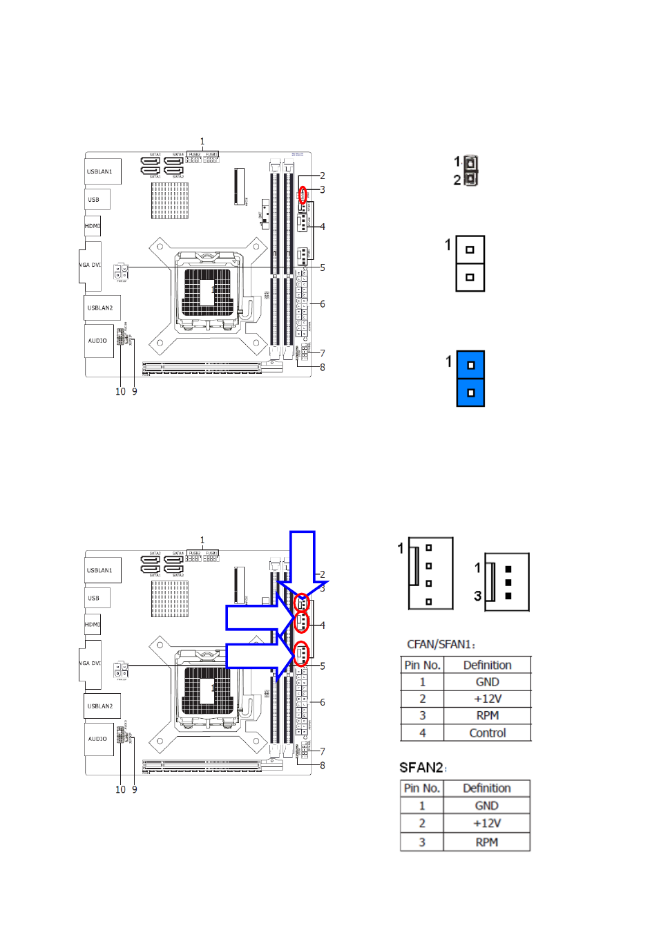 Cmos memory clearing header (jbat) | Avalue EMX-H61 User Manual | Page 10 / 12