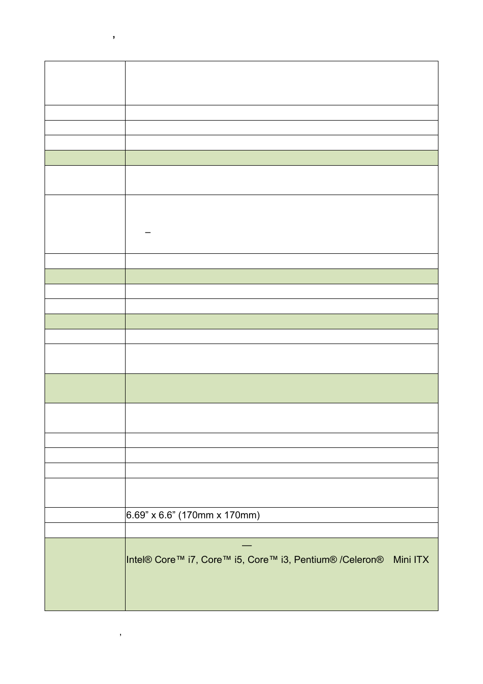 Avalue EMX-H61 User Manual | Page 6 / 41