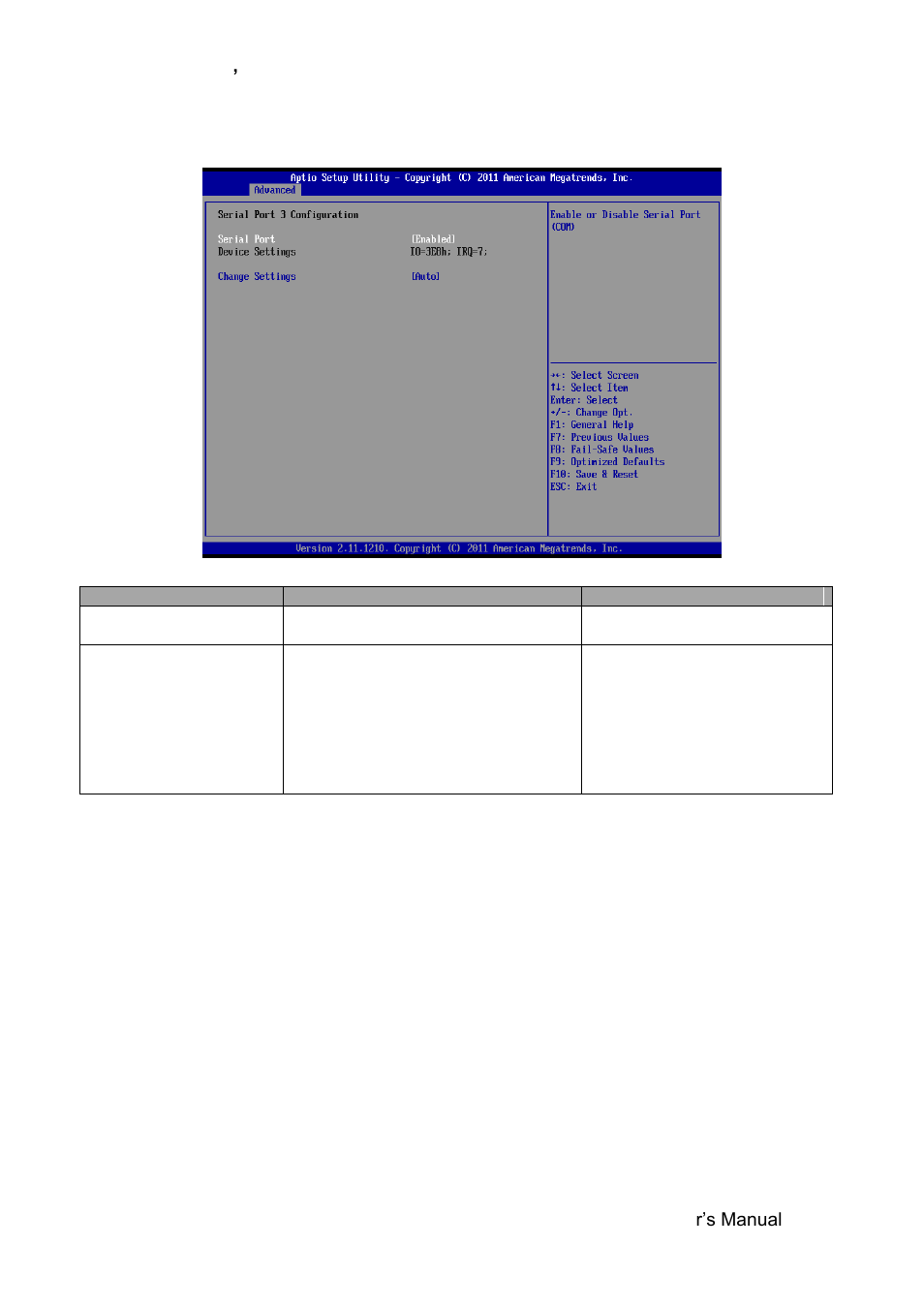 3 serial port 3 configuration | Avalue EMX-PNVB User Manual | Page 41 / 61