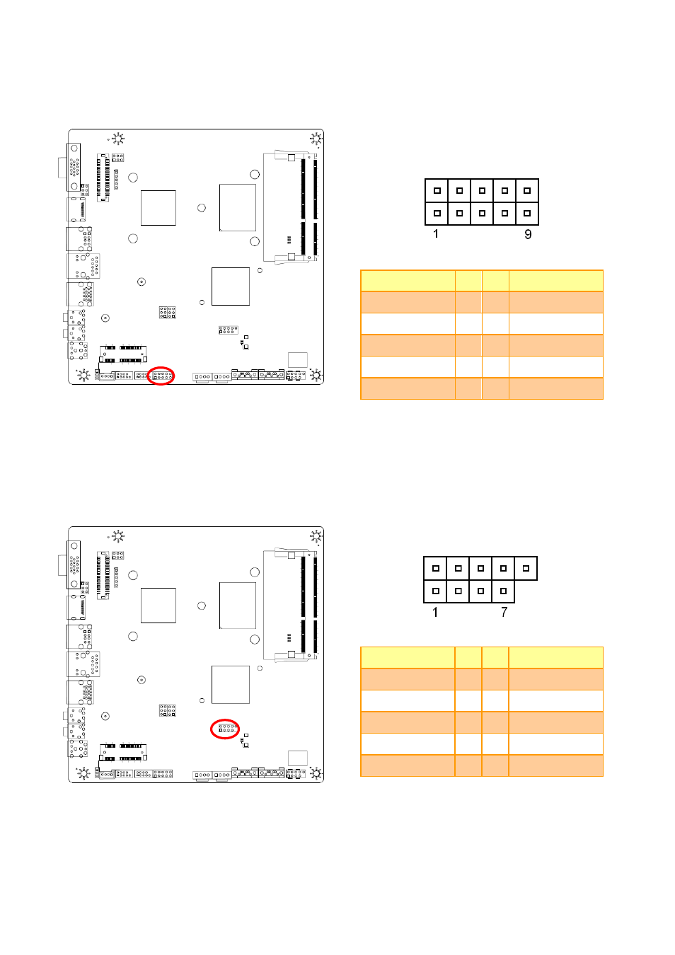 General purpose i/o (gpio1), Usb connector 1 - usb2.0 (fusb1) | Avalue EMX-NM70 User Manual | Page 13 / 16