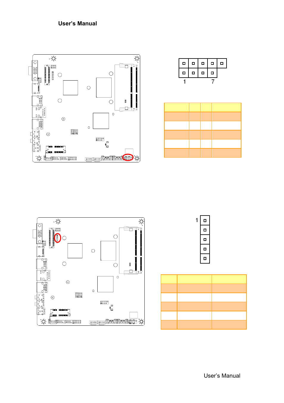 Front panel switches (fpanel), Lcd inverter connector (incn1) | Avalue EMX-NM70 User Manual | Page 19 / 60