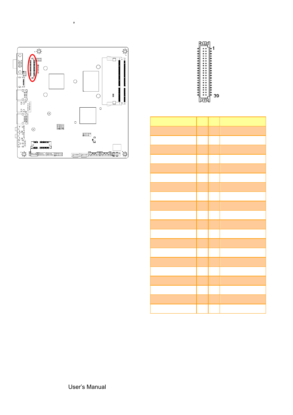 Lvds connector (jlvds1) | Avalue EMX-NM70 User Manual | Page 20 / 60