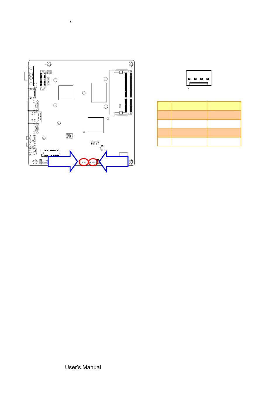 13 sata power connector 1/2 (vsata1/2) | Avalue EMX-NM70 User Manual | Page 24 / 60