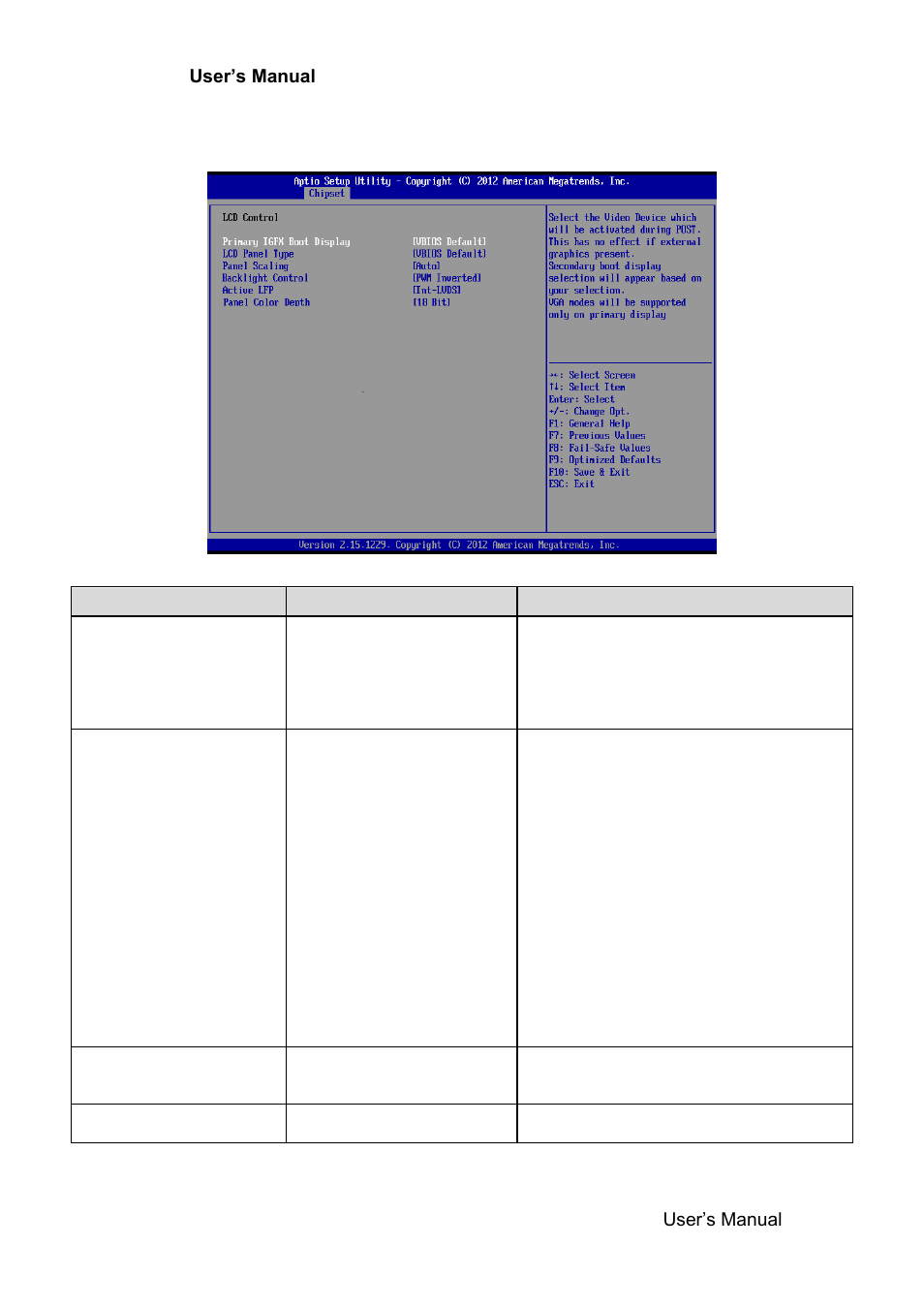 Lcd control | Avalue EMX-NM70 User Manual | Page 41 / 60