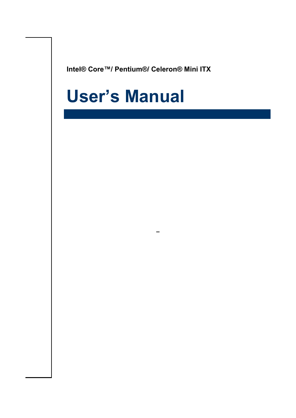 Avalue EMX-H61B User Manual | 54 pages