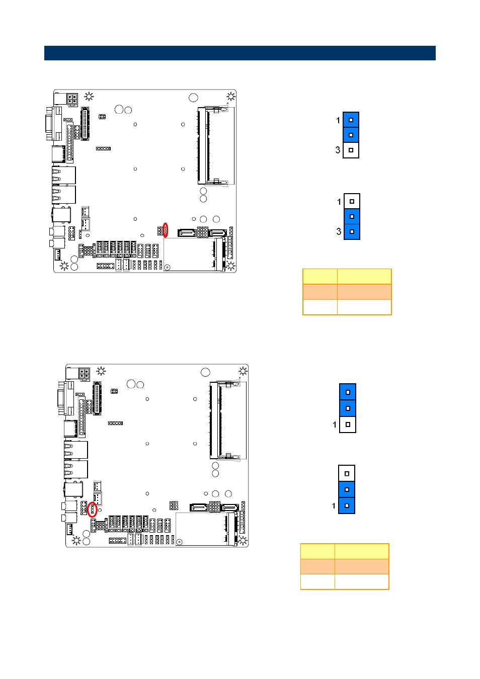 3 setting jumpers & connectors | Avalue EMX-CDD User Manual | Page 8 / 20