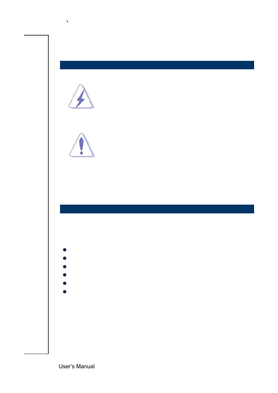 Getting started, 1 safety precautions, 2 packing list | Avalue EMX-CDD User Manual | Page 6 / 65