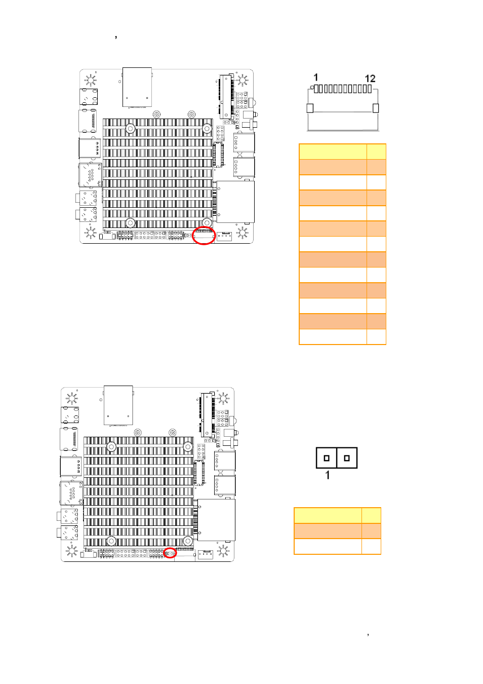 Sata aux board (satacon2), Reset connector (j_rst) | Avalue ENX-CDD User Manual | Page 21 / 54