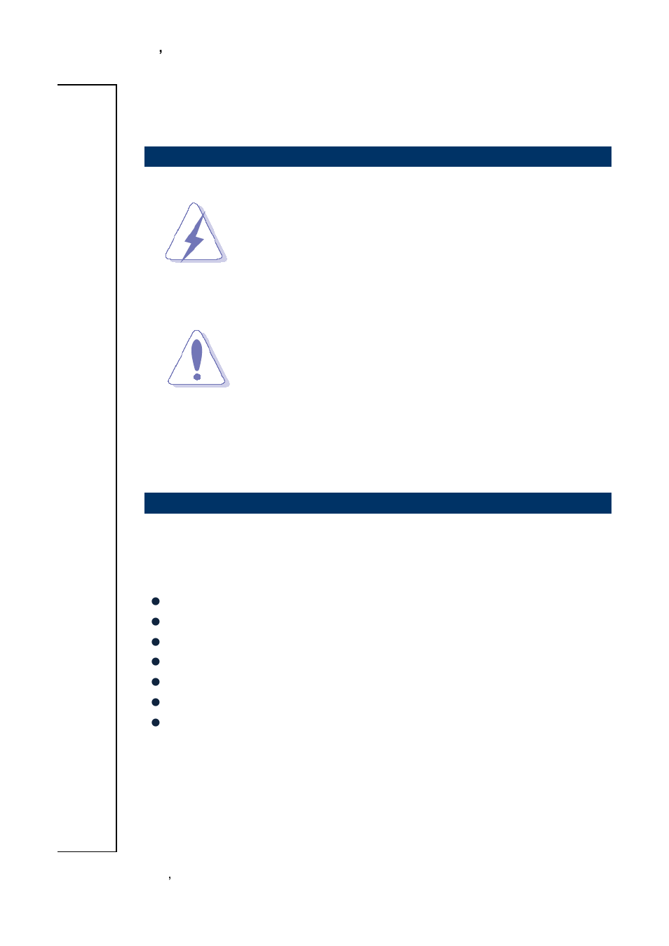 Getting started, 1 safety precautions, 2 packing list | Avalue ENX-CDD User Manual | Page 4 / 54