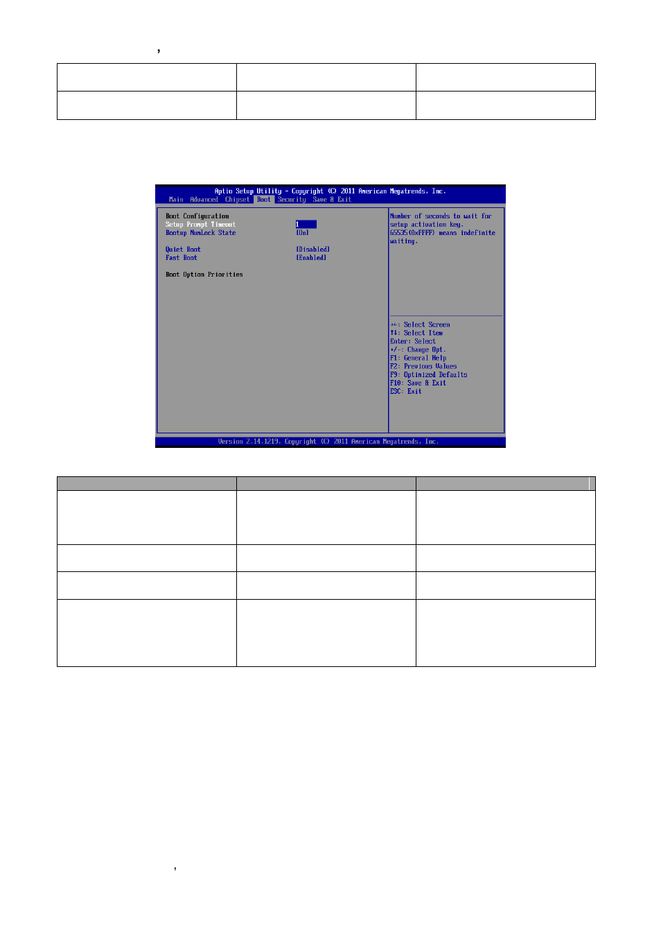 Boot settings | Avalue ENX-CDD User Manual | Page 40 / 54