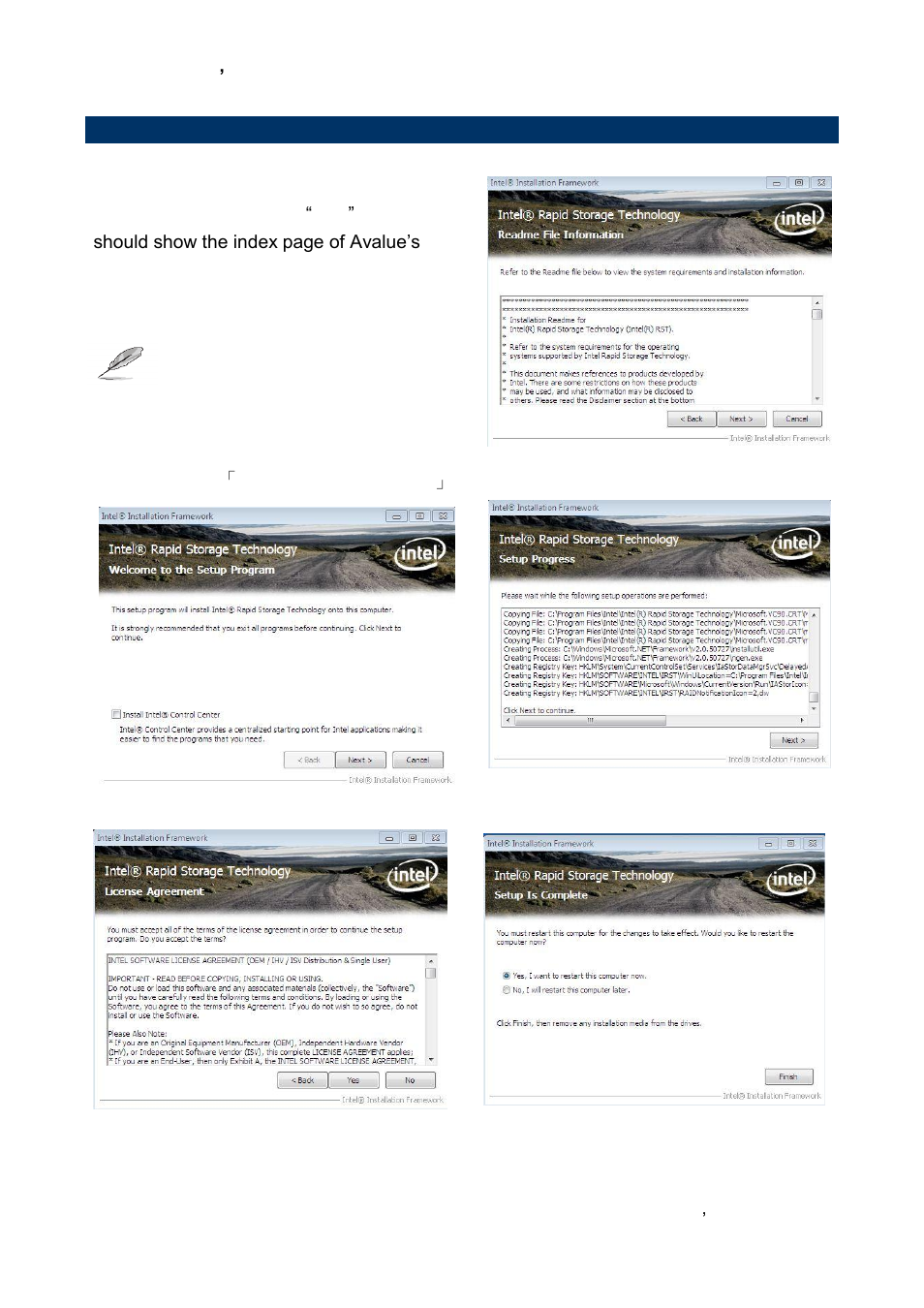 Install ahci driver | Avalue ENX-CDD User Manual | Page 49 / 54