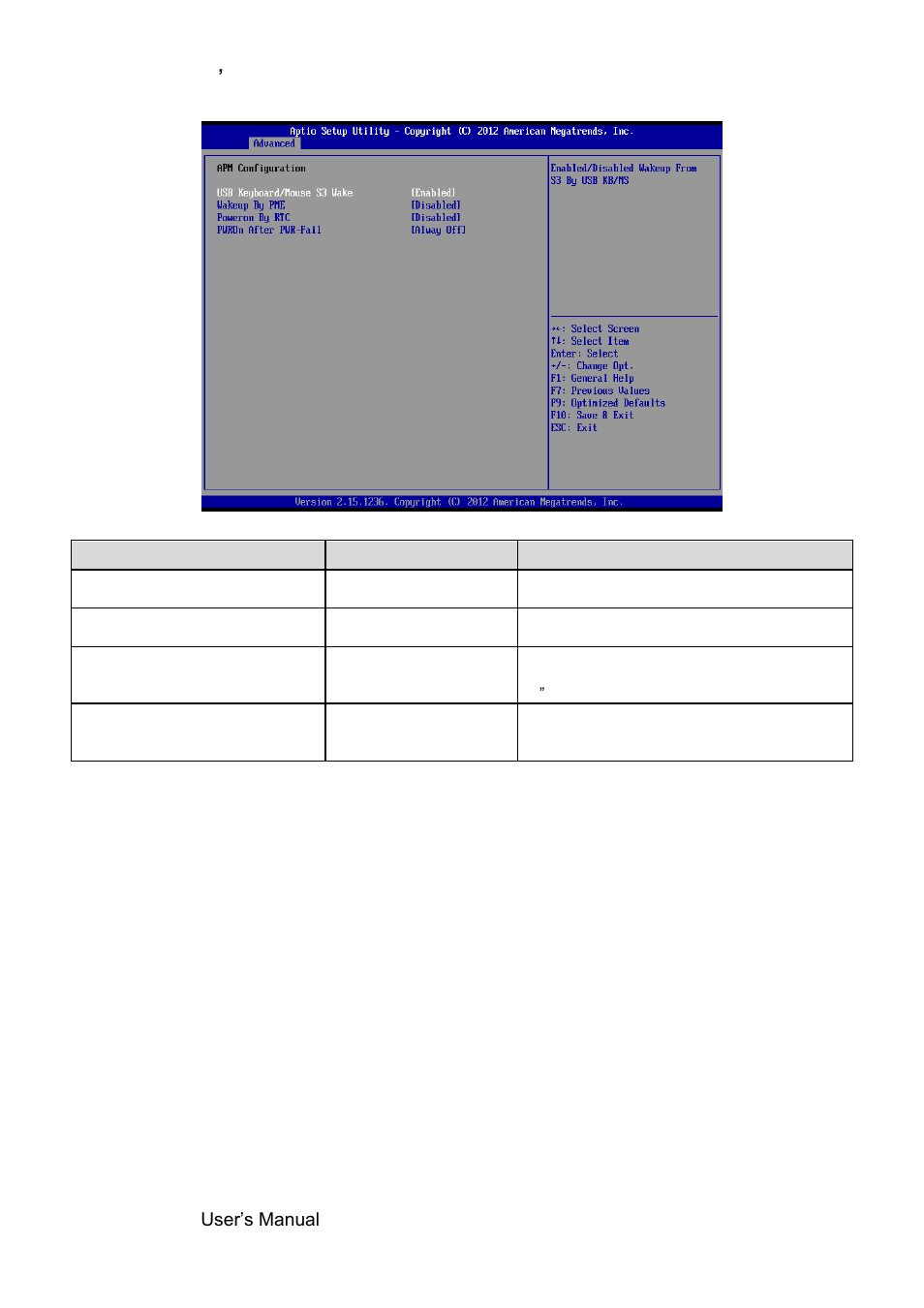 Advanced power management | Avalue SENX-KA User Manual | Page 28 / 42