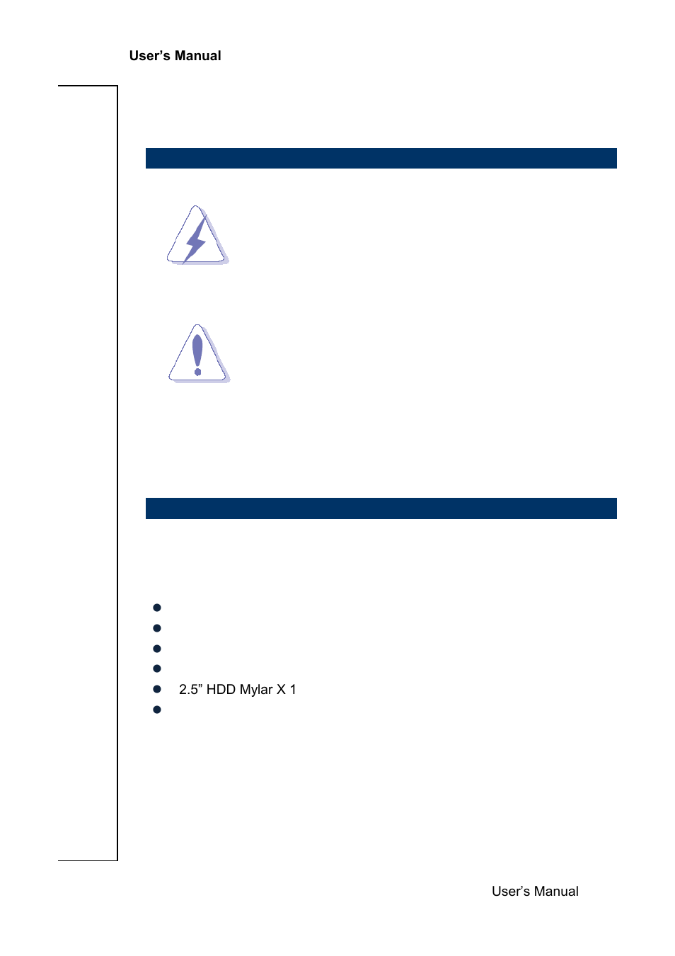 Getting started, 1 safety precautions, 2 packing list | Avalue SENX-KA User Manual | Page 5 / 42
