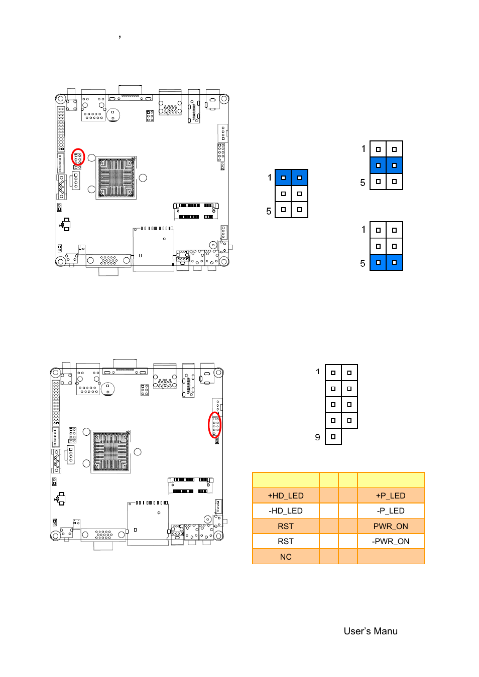 Lvds vcc jumper (jpwr_lvds1), Front panel switches (f_panel1) | Avalue SENX-BYT User Manual | Page 21 / 118