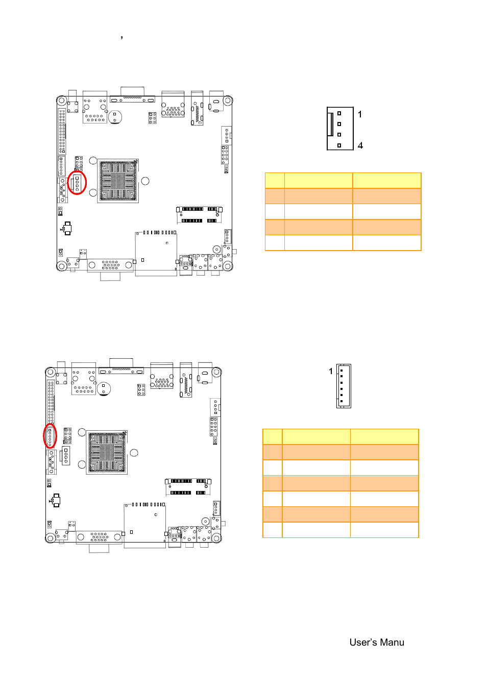 Sata power connector (sata power), Inverter connector (inverter) | Avalue SENX-BYT User Manual | Page 23 / 118
