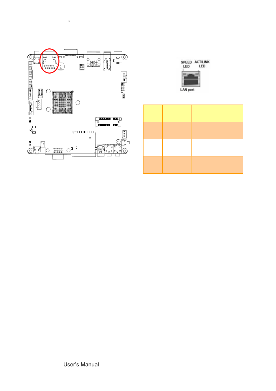 Gigabit lan (rj-45) connector (lan1) | Avalue SENX-BYT User Manual | Page 26 / 118