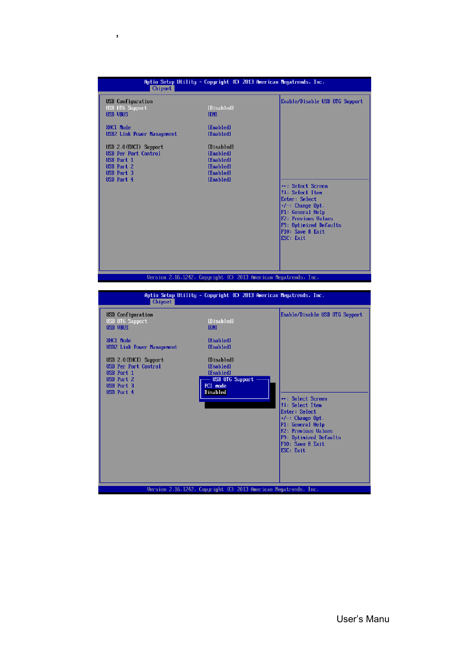 Usb configuration | Avalue SENX-BYT User Manual | Page 93 / 118