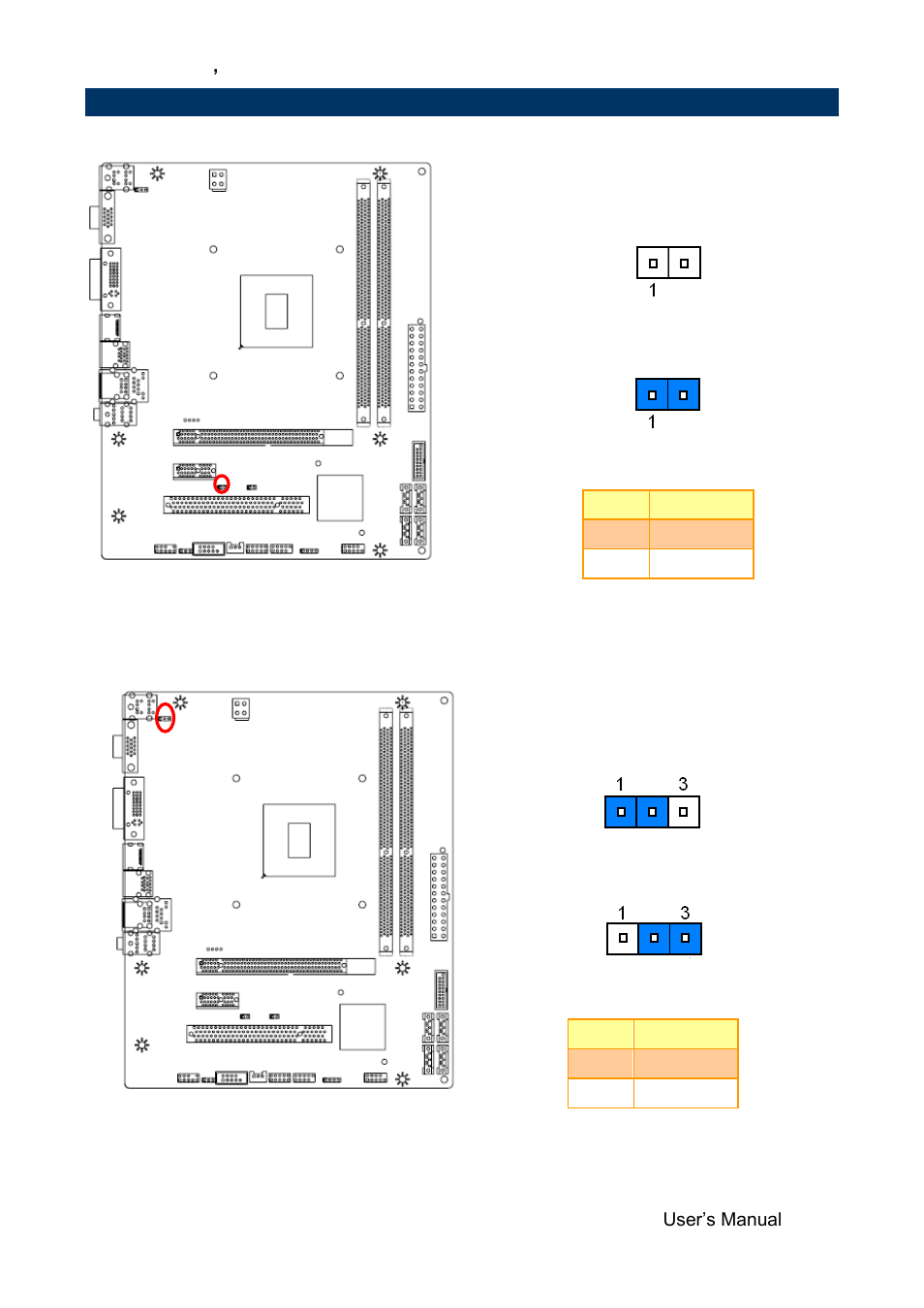 Setting jumpers & connectors, Clear cmos (jbat1), Keyboard power select jumper (jkb1) | 4 setting jumpers & connectors | Avalue ERX-B75 User Manual | Page 17 / 56